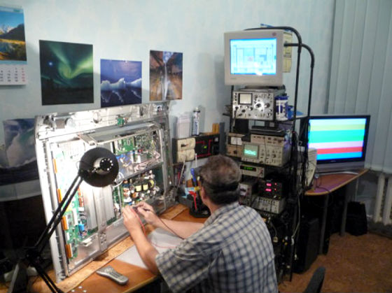 Качественный ремонт плазменных телевизоров | Вызов телемастера на дом в Красногорске