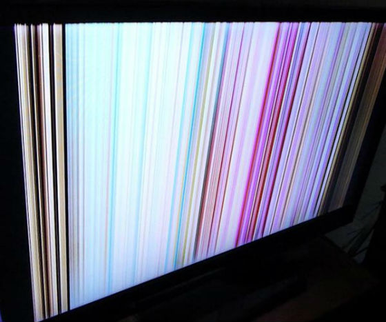 Телевизор в полосах не показывает | Вызов телемастера на дом в Красногорске